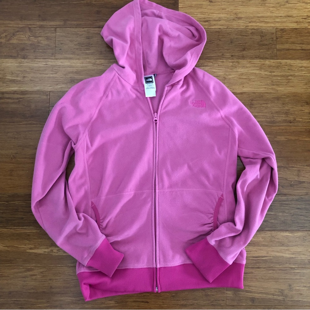 Pink North Face Girls Jacket